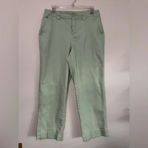 A New Day Women’s High-Rise‎ Straight Ankle Pants - Size 10 - Mint Green thumbnail 3