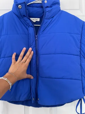Peach Love California Vest blue thumbnail 2