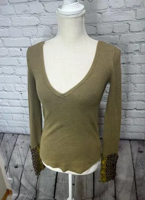 We the free free people art cuff top size xs thumbnail 7