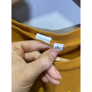 Gap Sweatshirt Womens Medium Yellow Logo Pullover Fleece Crew Neck Casual Sporty thumbnail 3