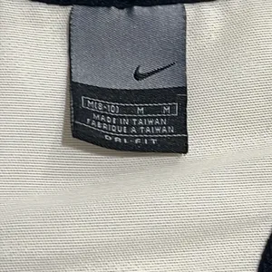 Nike Dri Fit Women's Running Shirt - Medium (8/10) Black/White with Sports Bra thumbnail 3