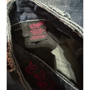 ROCK‎ & ROLL COWGIRL Jeans 28x32 Dark Wash Studded Side Seam Embellished Western thumbnail 9