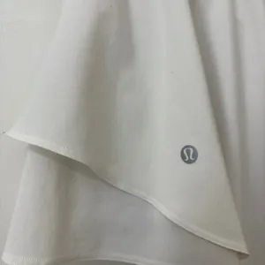 Lululemon Court Rival High Rise Skirt 4 White Purple Skort Tennis Gym Pickleball thumbnail 3