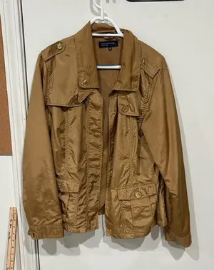 Jones New York Tan Utility Jacket Large thumbnail 1