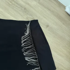 Zara Black Embellished Mini Skirt thumbnail 11