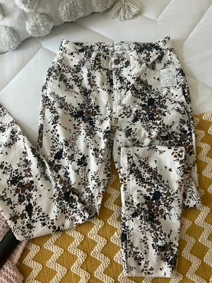 Free People Corduroy Pattered Pants thumbnail 5