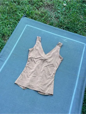 Cache ruched sleeveless y2k tank top size small spring summer date fairy‎ thumbnail 6