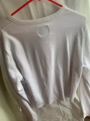 Abercrombie White Cropped Top thumbnail 2