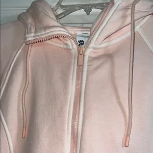 All in Motion Pink Long‎ Sleeve Zip-Up Hoodie thumbnail 3