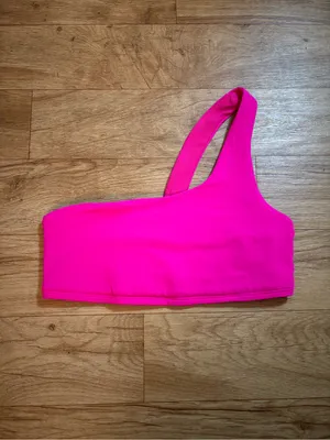 Alo Yoga Pink Sports Bra thumbnail 2