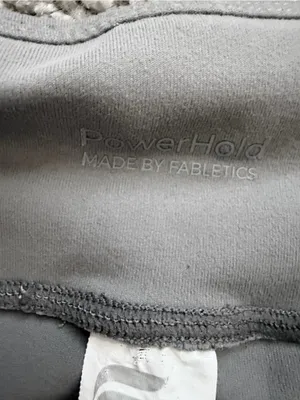 Fabletics Define PowerHold® High-Waisted Legging 7/8 inseam size large gray thumbnail 8