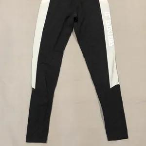 Pink Victoria’s Secret gray yoga pants thumbnail 2