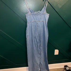 SHEIN Light Blue Denim Dress thumbnail 2