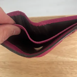 Coach Wallet Bifold Leather Pink Y2K thumbnail 5