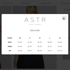 Astr The Label Lace A-Line Midi Dress Navy thumbnail 5