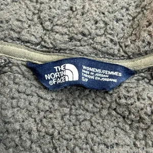 The North Face Fleece Jacket Full Zip Sherpa Olive Green Athletic High Neck thumbnail 6