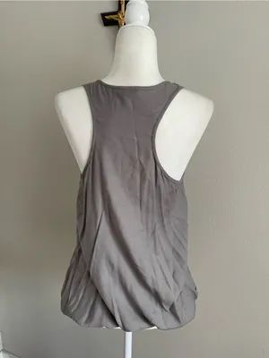 Charming Charlie Grey Sequin & Bead Embellished Tank thumbnail 5