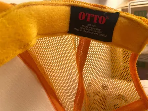 Otto trucker hat Orange thumbnail 3