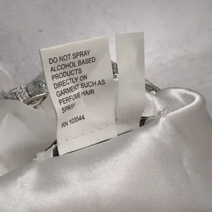 La Femme PARIS White Silver Sequined Open Back Cocktail Party Dress 0 thumbnail 10