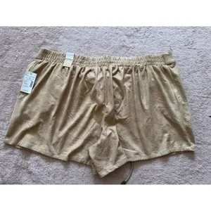 Maurices Shorts Women's Beige Faux Suede Lace Up Stretch Drawstring Size‎ XL NWT thumbnail 6