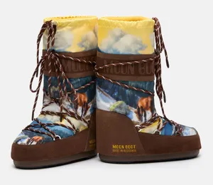 Moon Boot X Guest In Residence Icon High Postcard Cocoa Boots thumbnail 1