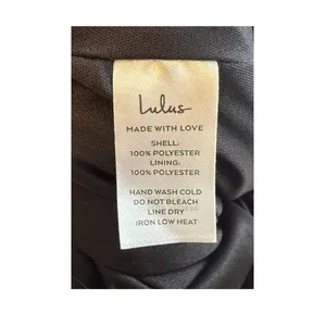 NWT Lulus Major‎ Elegance Black Sleeveless Ruffled Wrap Maxi Dress SZ SMALL thumbnail 8