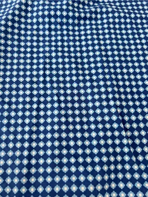 Victoria's Secret Pajama Tunic Dress Geometric Pattern Size XS Blue Cotton Modal thumbnail 3