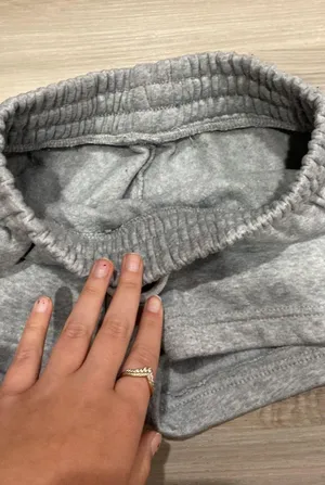 Women’s Grey Soft Shorts Gray Size M thumbnail 4
