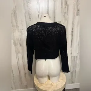 Black cardigan Black thumbnail 3