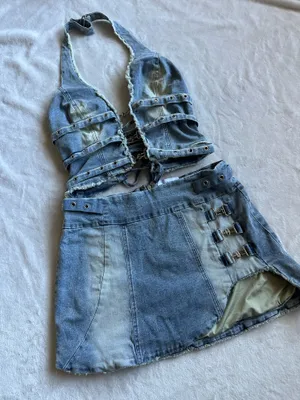 Outcast Clothing Samantha Denim Set thumbnail 3