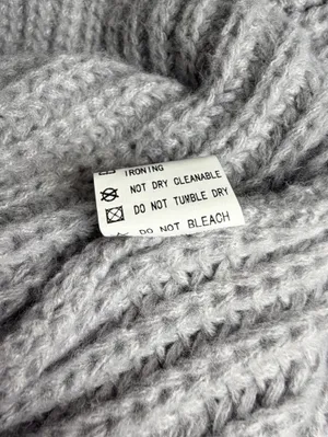 Womens Small Gray Chunky Knit Cardigan Sweater Button Front Oversized Cozy thumbnail 9