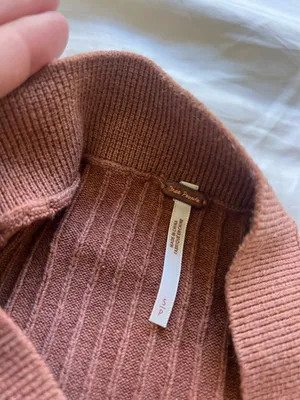 Free people brown sweater skirt  thumbnail 4