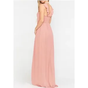 NWT Show Me Your Mumu June Maxi Dress in Rustic Mauve‎ Crisp thumbnail 8