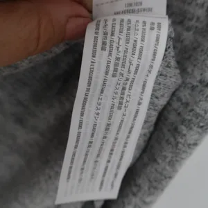 Abercrombie & Fitch Womens XL Soft A&F Cozy Henley Top Grey Marled Long Sleeve thumbnail 3