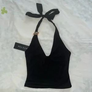 White Fox Broken Hearted Halter Top thumbnail 4
