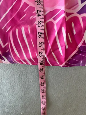 Women's Long Sleeve Pink Heart Theme High Ruffle Neck Blouse Size L #260864 thumbnail 8