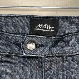 NYDJ‎ Teresa Wide Leg Denim Trouser Pants thumbnail 5