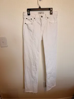 Abercrombie & Fitch The 90’s Straight Mid Rise 0 L thumbnail 2