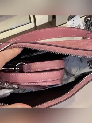 COACH - Teri shoulder bag Signature Canvas CV933 dusty Pink thumbnail 6
