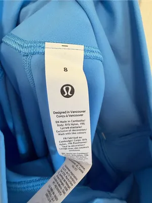 Lululemon Align™ No Line HR Pant 25" Ocean Wave Blue Size 8 thumbnail 5