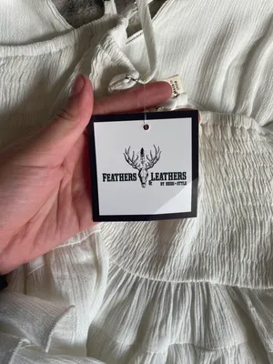 Tank Top To Die For White Size M thumbnail 4
