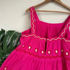Loft Embroidered Tiered Cami Tank thumbnail 11