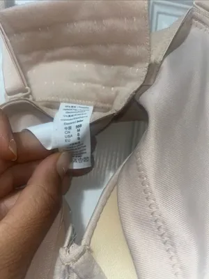 SHEIN Beige Rhinestone Embellished Crop Tank Top thumbnail 3
