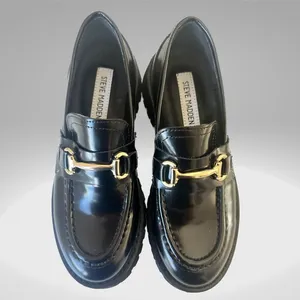LANDO BLACK LEATHER -REBOOTED - Steve Madden thumbnail 2