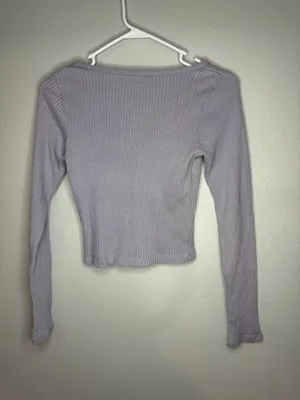 Brandy Melville Crop Long Sleeve Top thumbnail 4