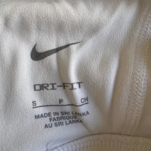Nike White Ribbed Tank Top thumbnail 5
