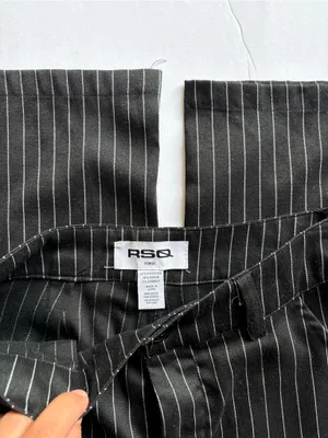 RSQ Alt Pinstripe Straight Leg Trousers thumbnail 2