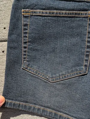 Old Navy Y2K Stretch Jean Shorts | Women's Y2K Old Navy Stretch Denim Shorts thumbnail 8
