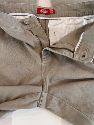 dickies khaki bootcut the worker pant cotton spandex blend thumbnail 6
