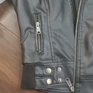 Boy meets girl jacket size small black with gray thumbnail 4